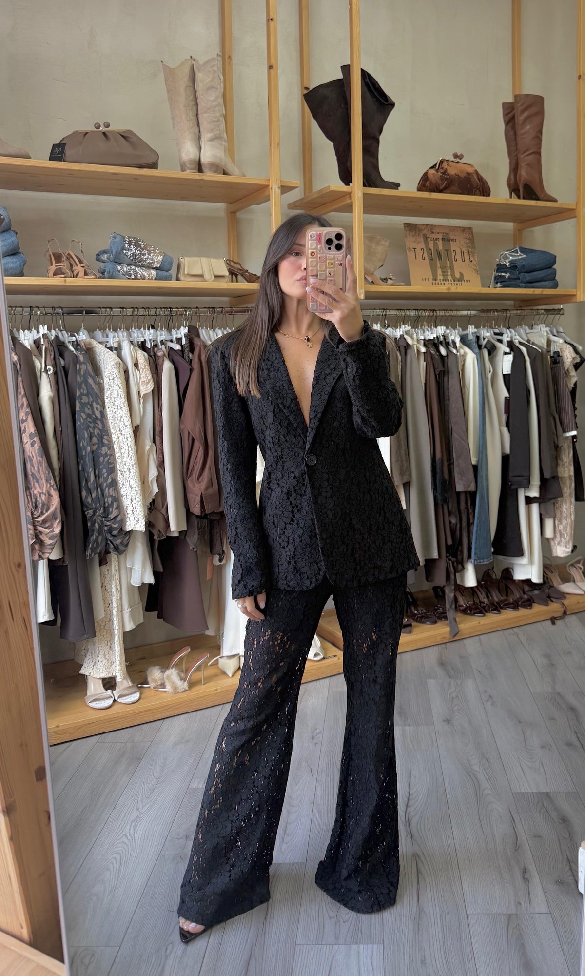 Coordinato Tailleur Pizzo