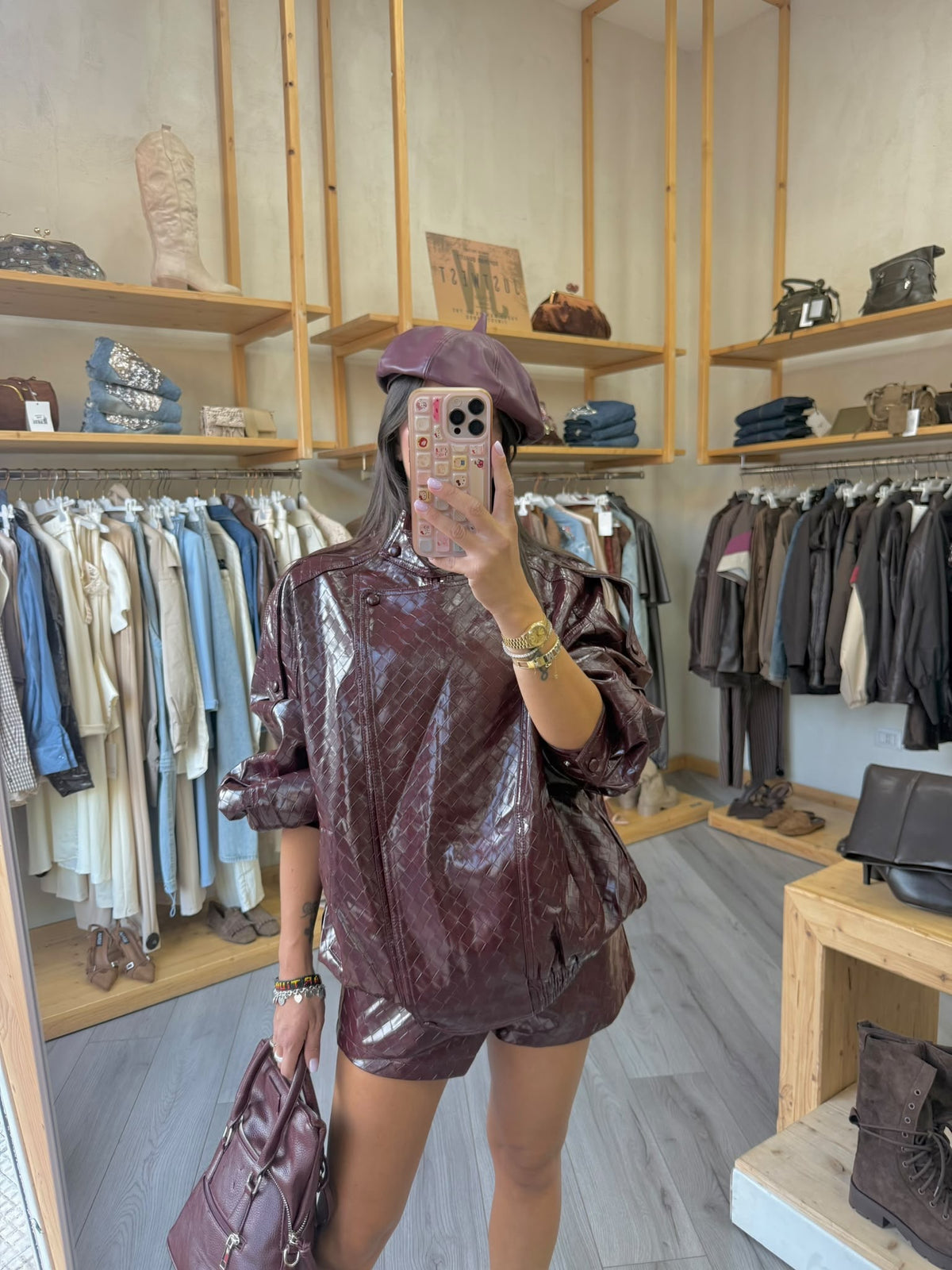 Shorts Burgundy