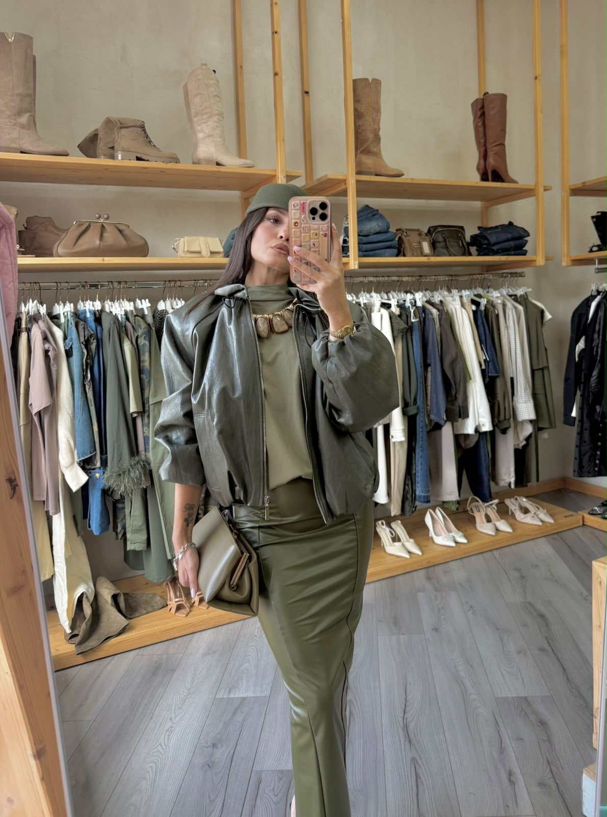 Giubbino Green Matcha