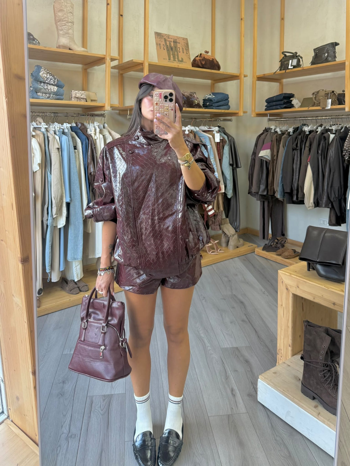 Shorts Burgundy