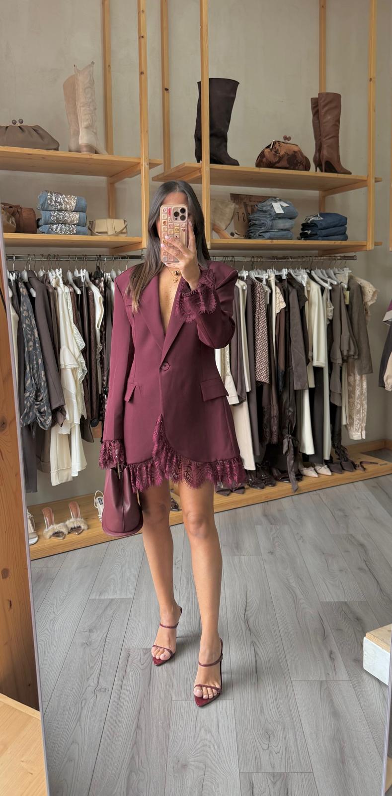 Dress Blazer Lace