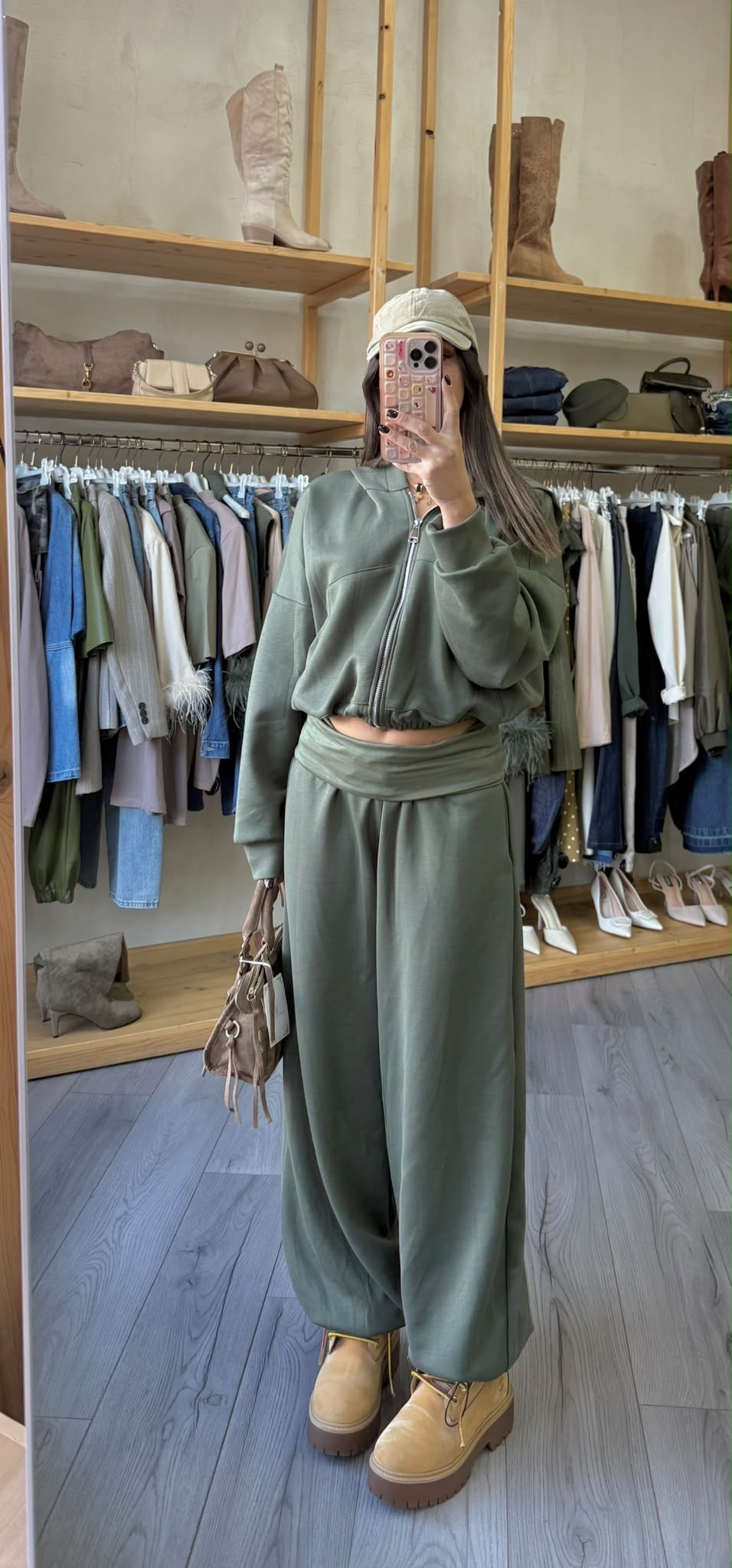 Coordinato Tuta Cropped