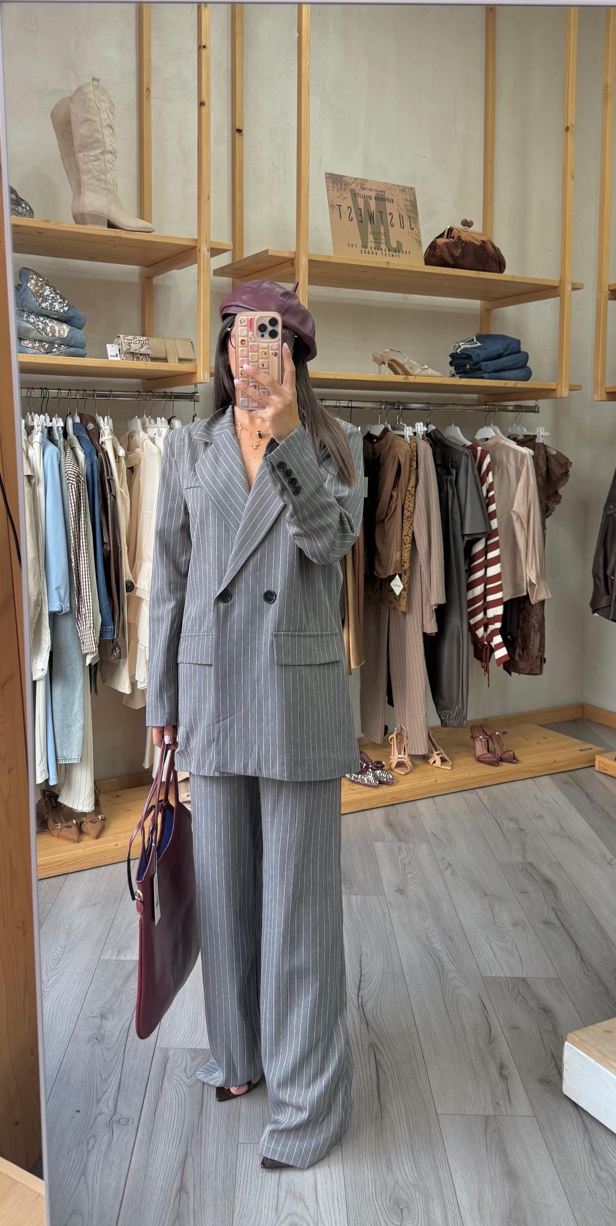 Tailleur Gessato Paris