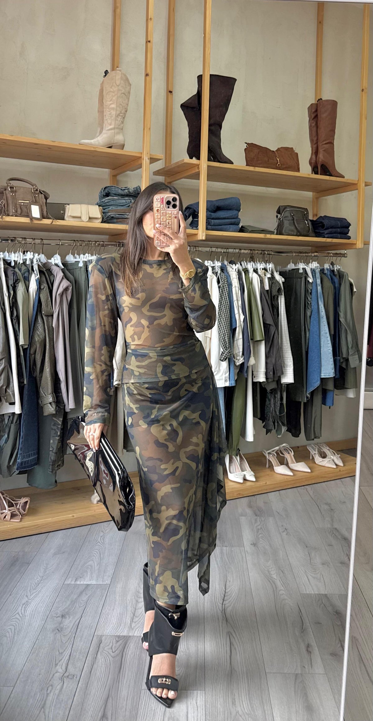 Maglia Velour Militare Lumina