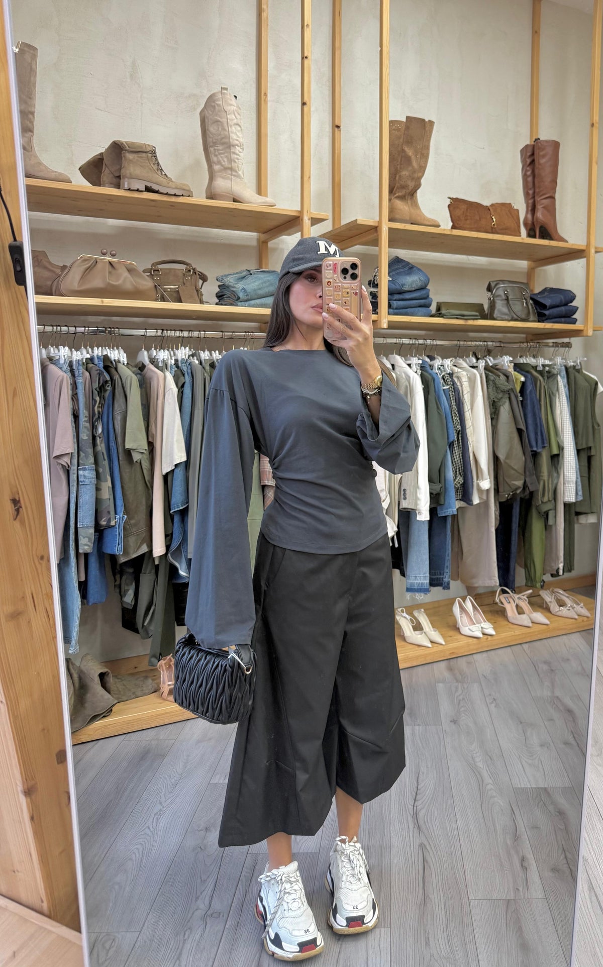 Maglia Long Sleeve Grey