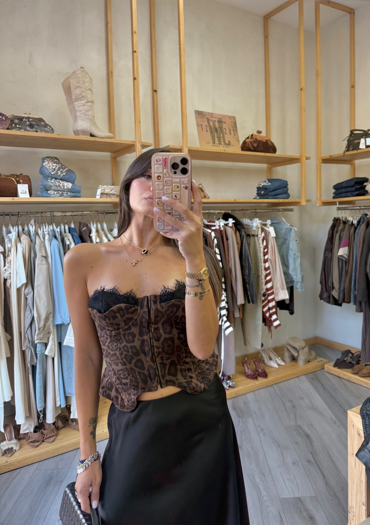 Corpetto Leopard