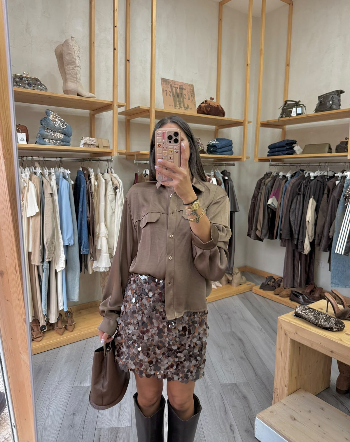 Camicia Satin