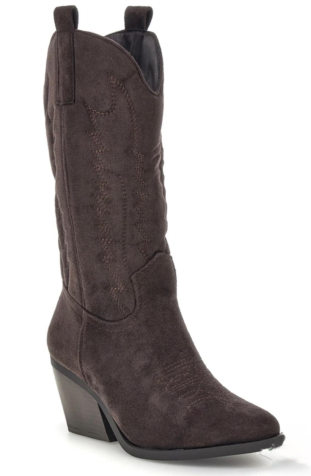 Texani Velvet Brown