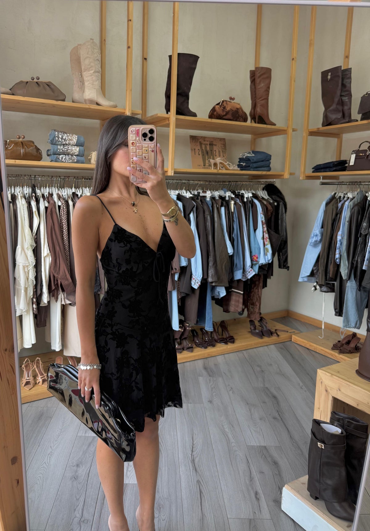 Mini Dress Velvet