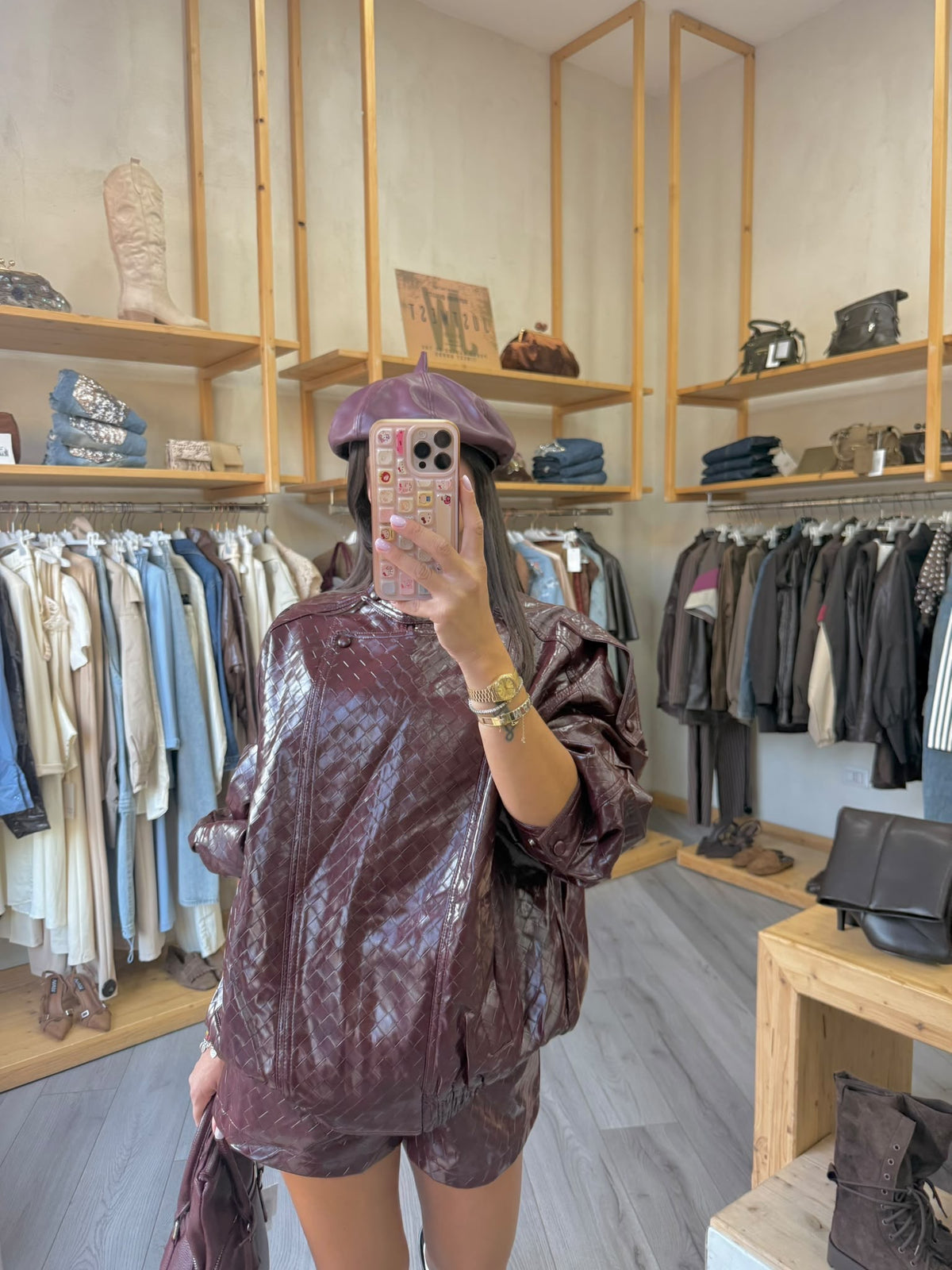 Shorts Burgundy