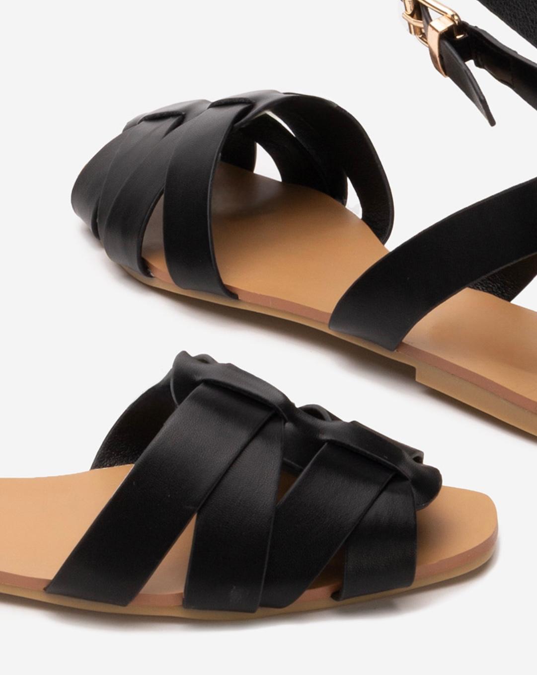 sandalo schiava nero