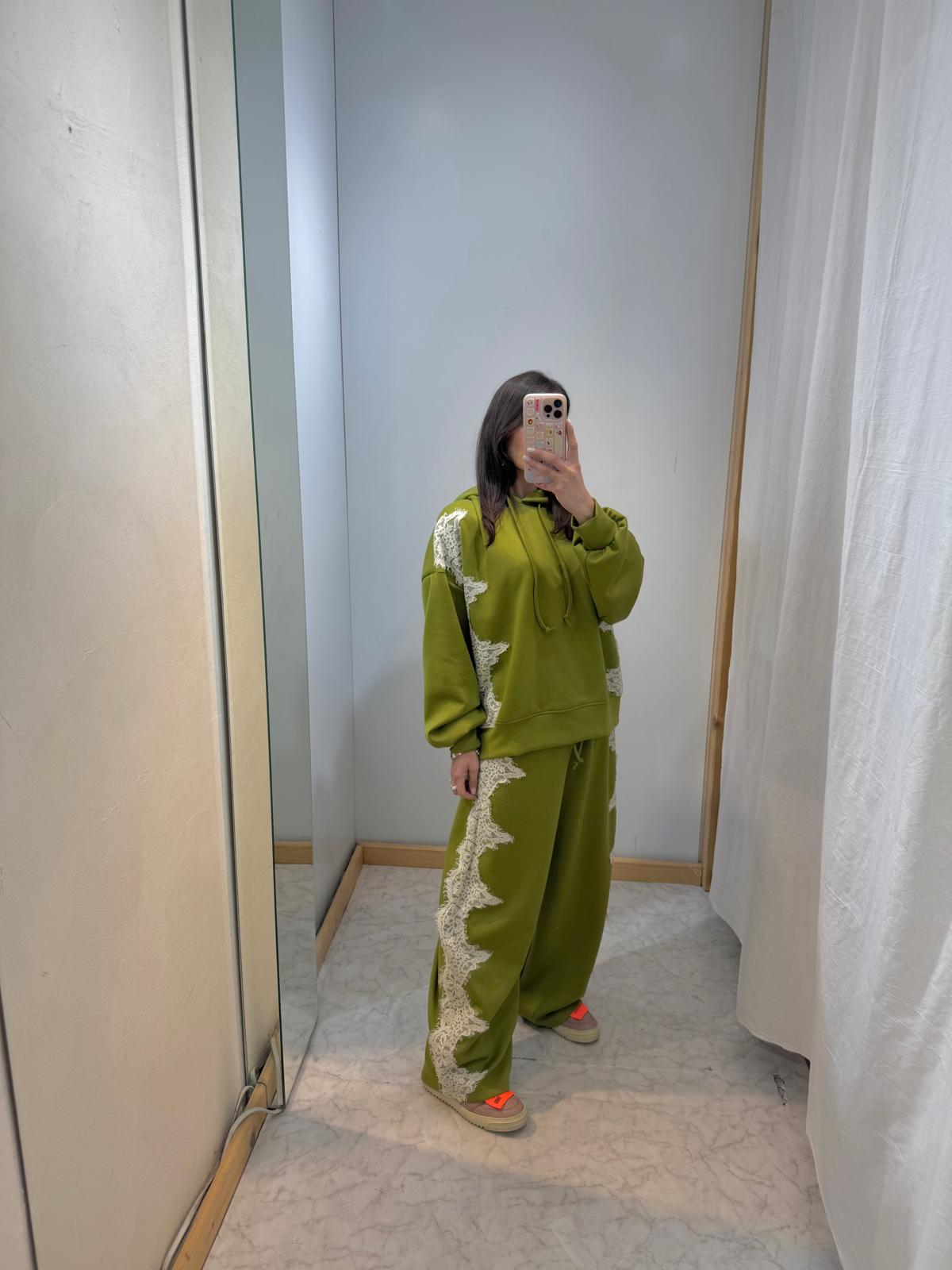 Pant tuta pizzo Lumina