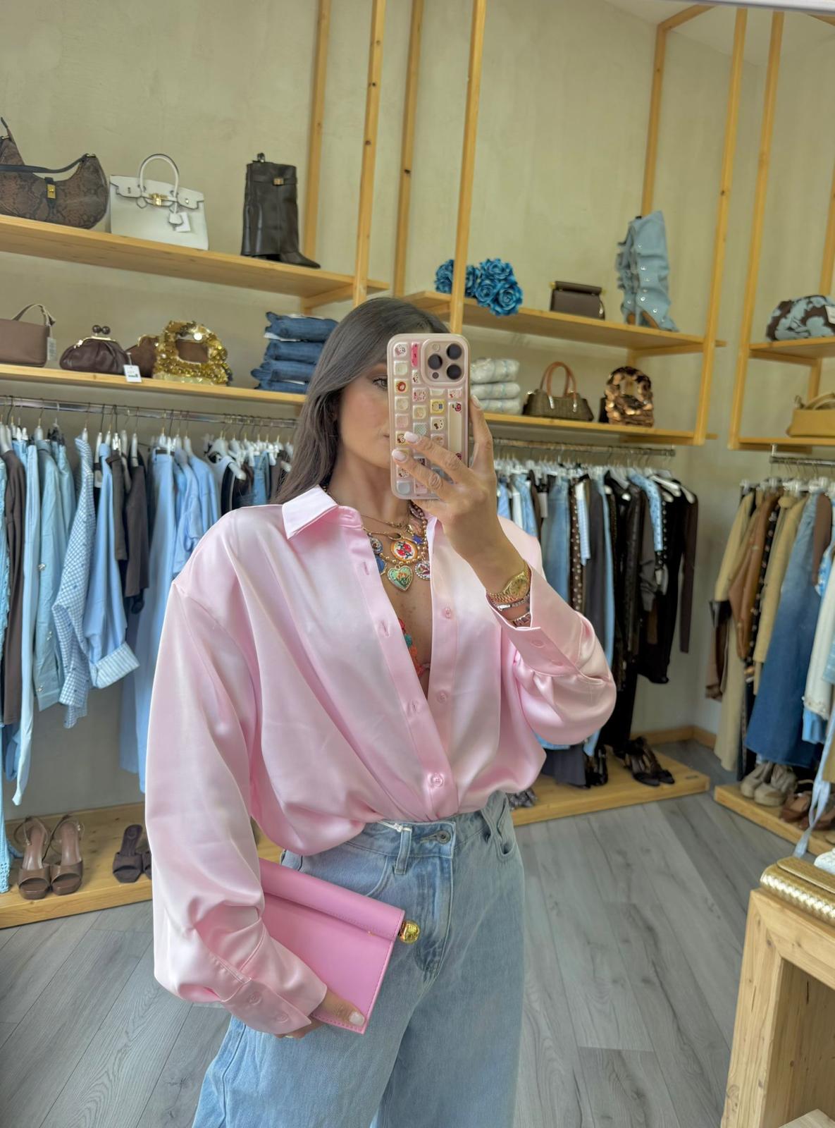 Camicia satin just west