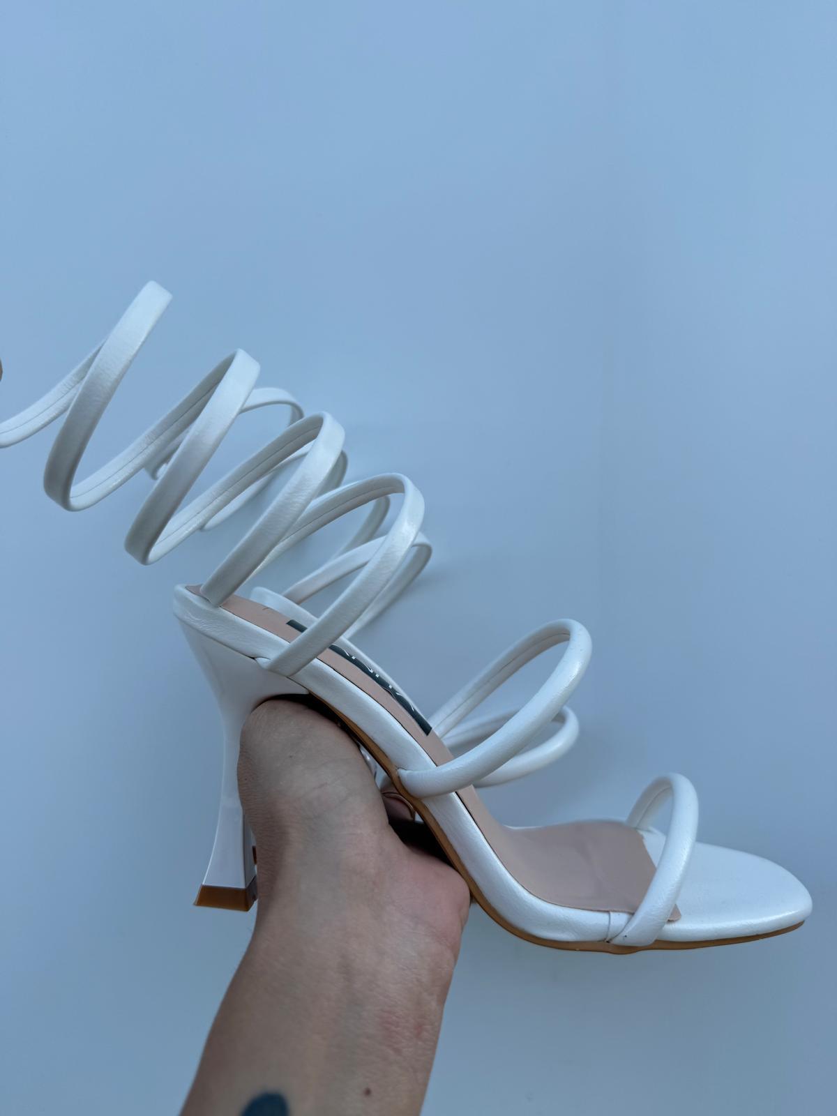 Sandalo Intreccio White