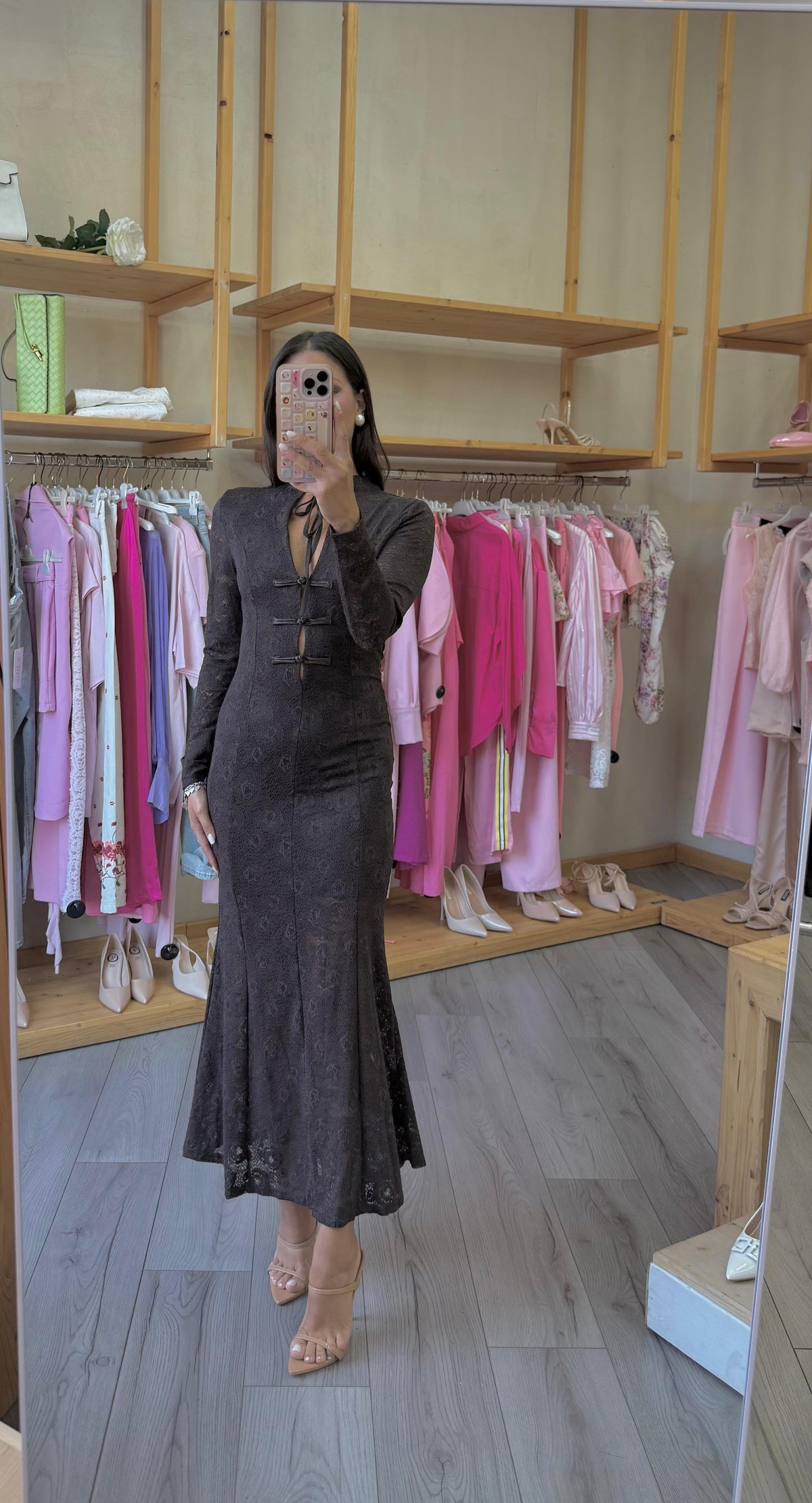 Dress Vanity Brown