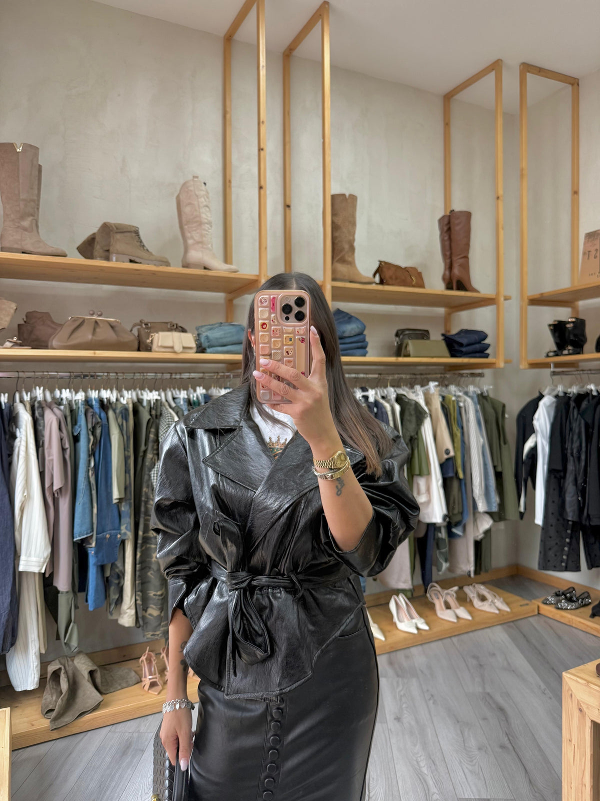 Trench Crop Pelle