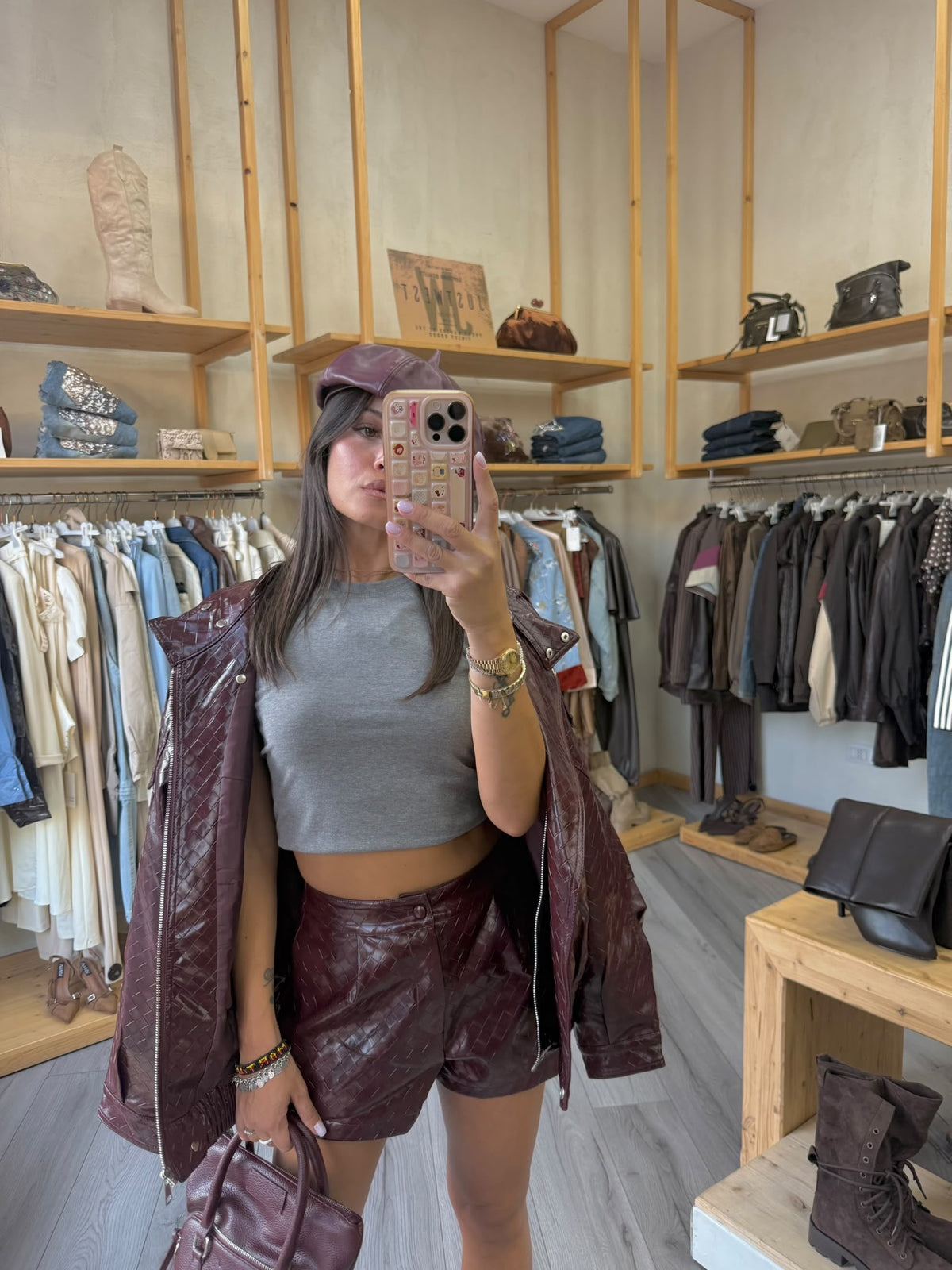 Giacca Burgundy