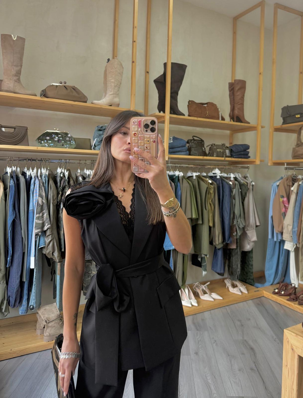 Coordinato Black Rose