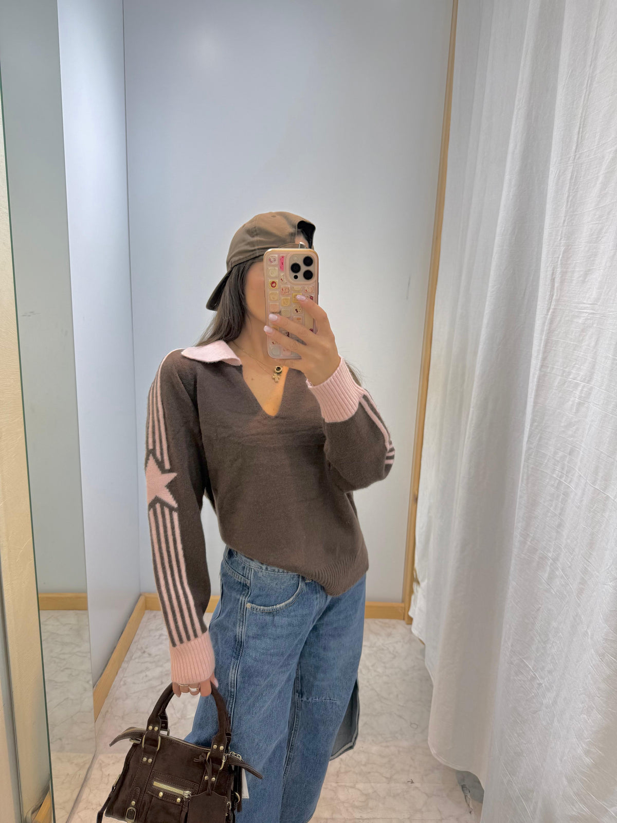 Maglione Pastel Brown