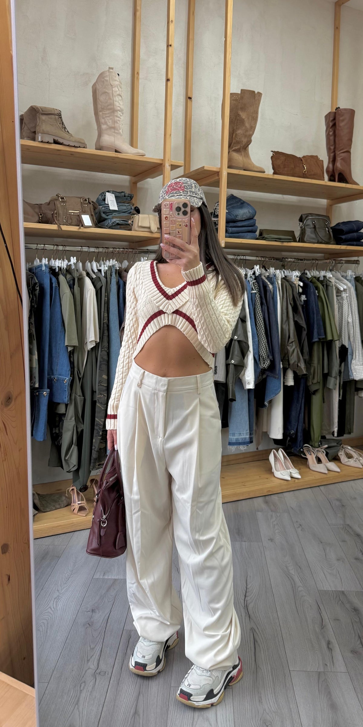 Pantalone All White Lumina