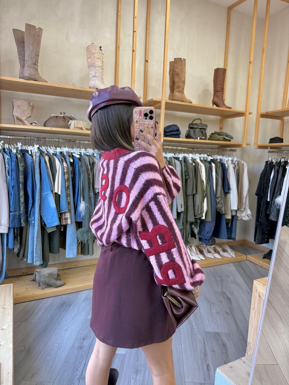 Pullover Pinky Stripe