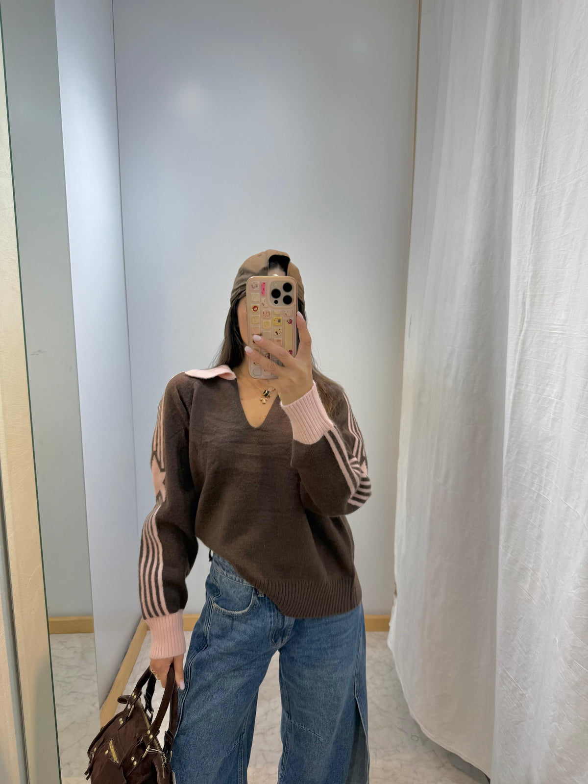 Maglione Pastel Brown