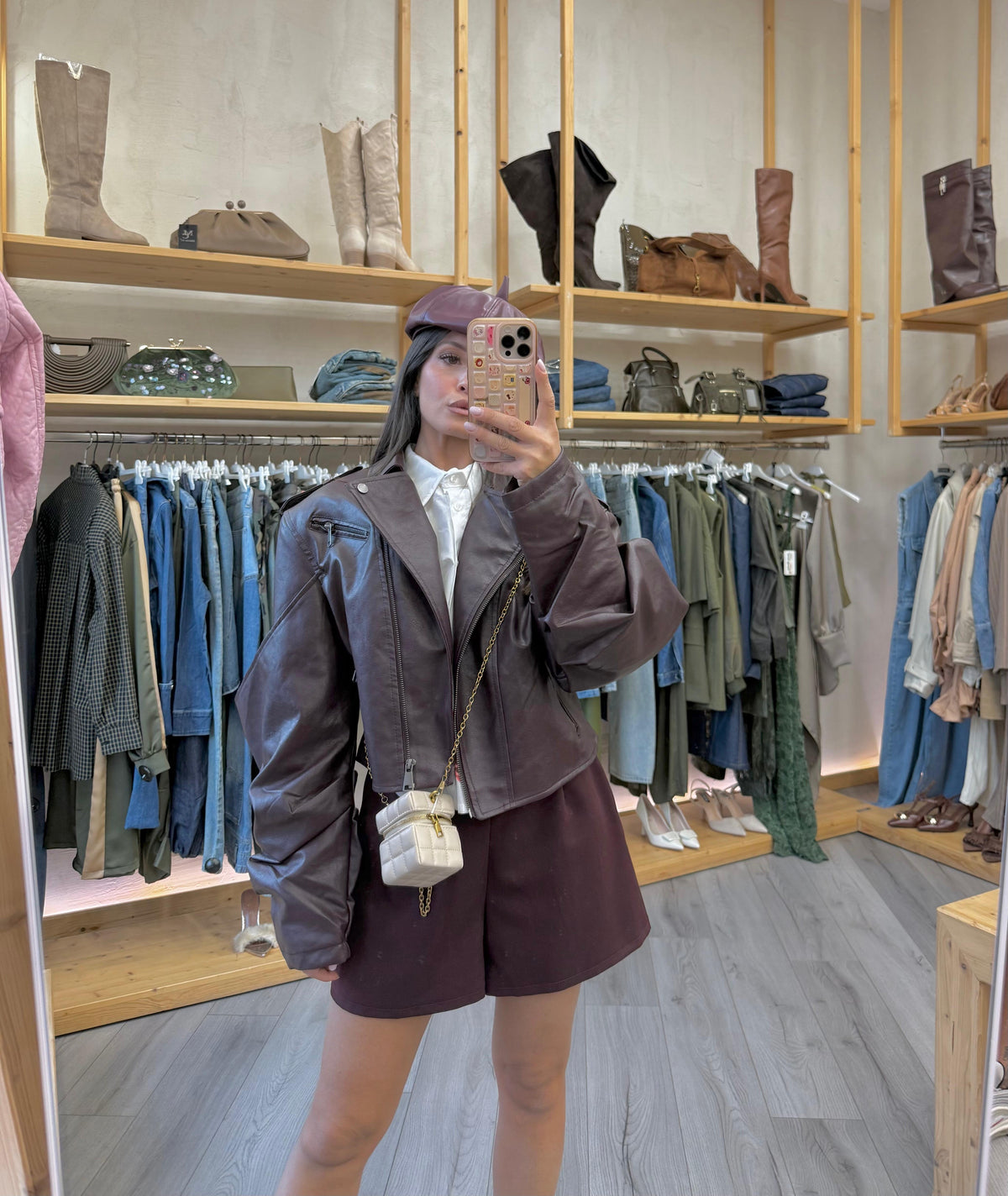 Shorts Midnight Burgundy