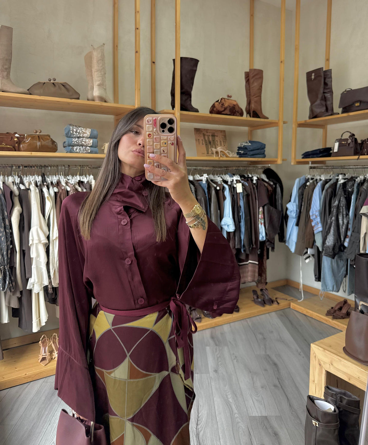 Camicia Satin