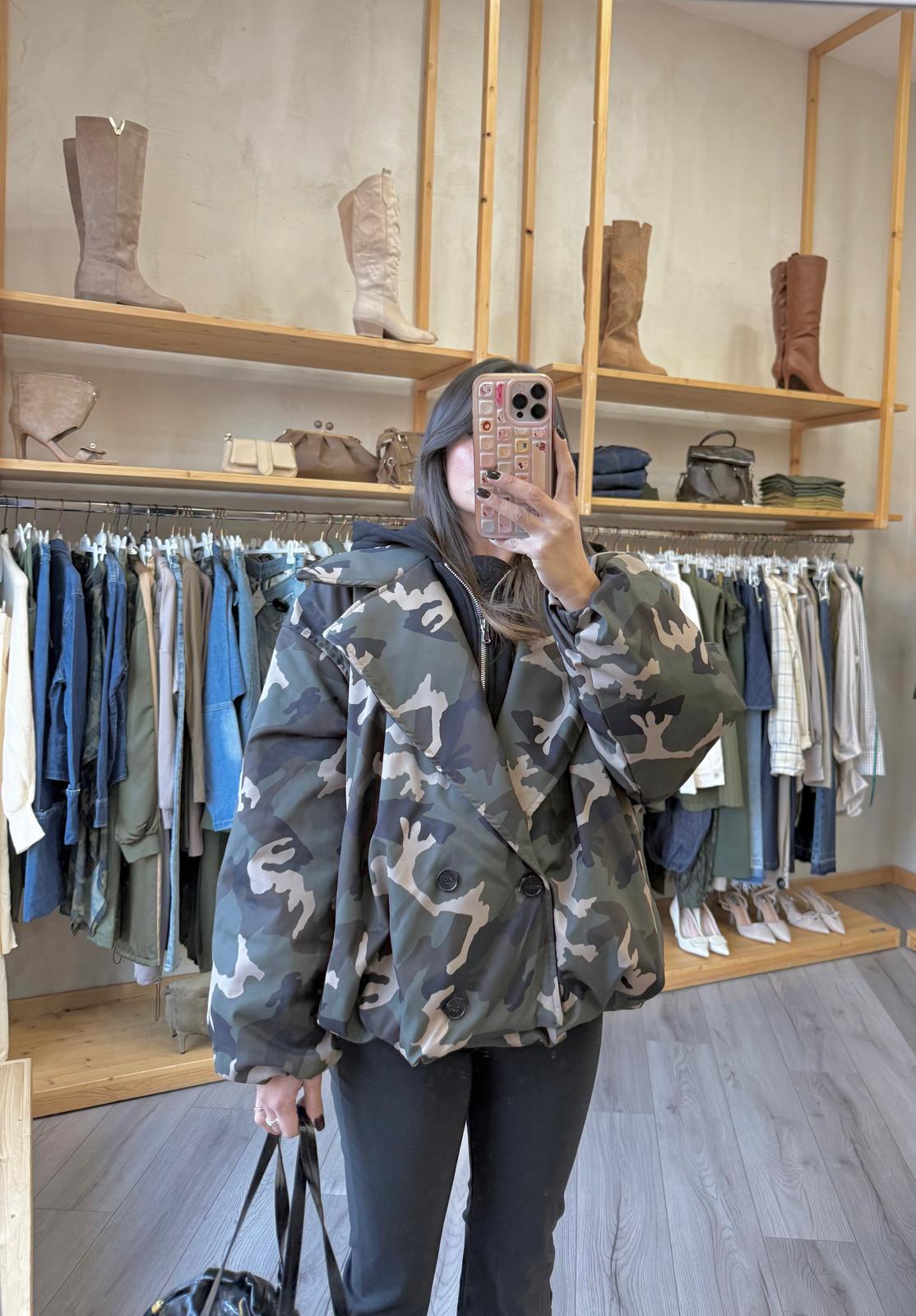Maxi Giubbino Military