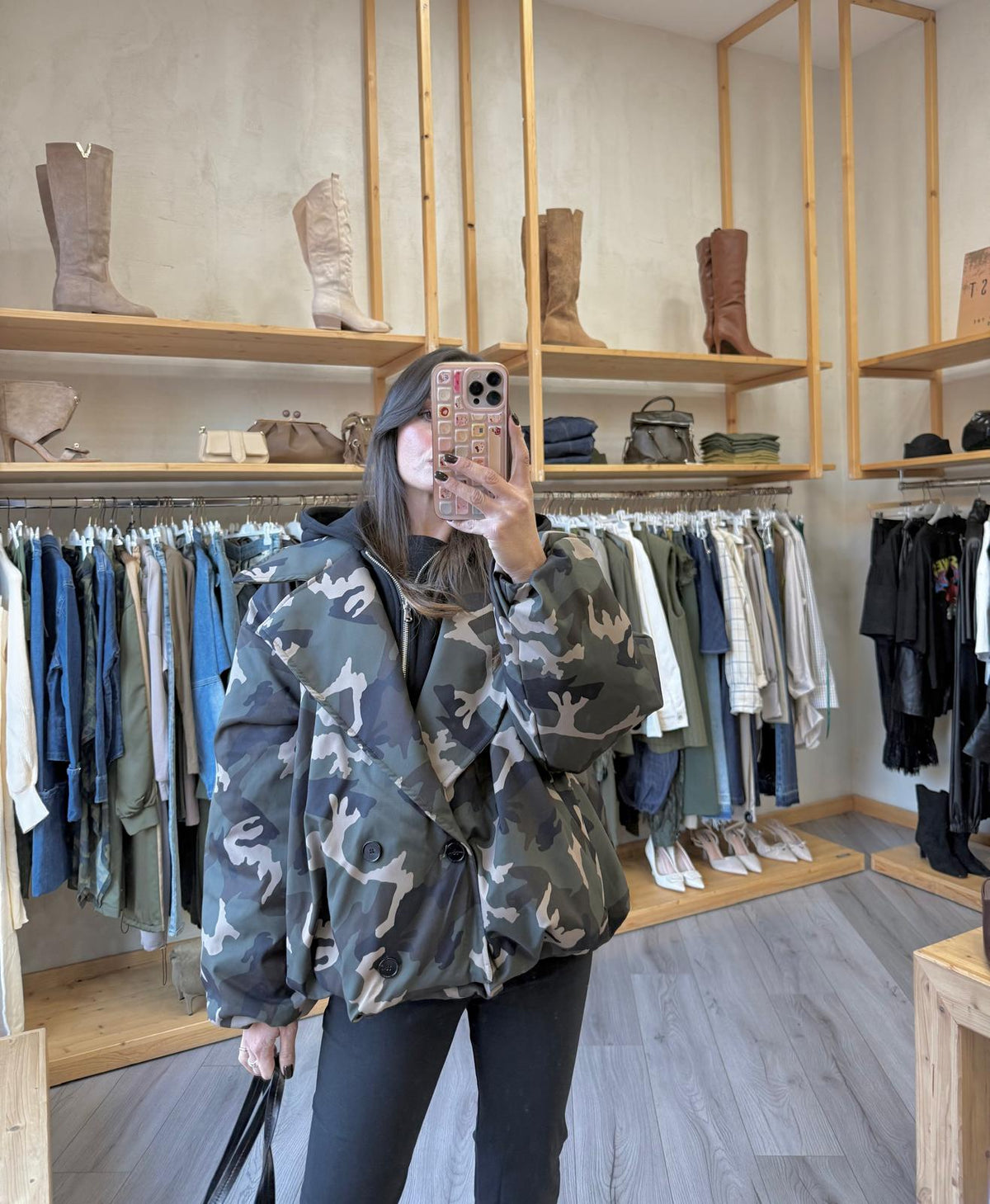 Maxi Giubbino Military