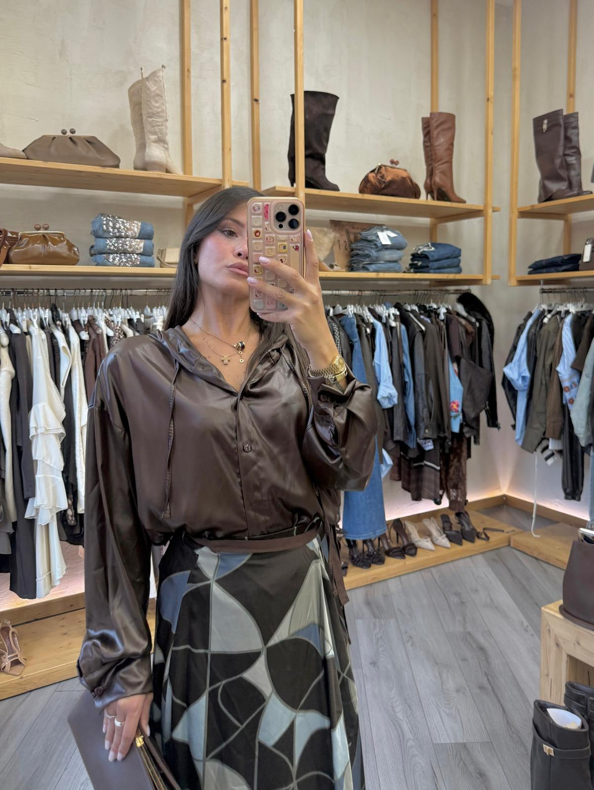 Camicia Brown