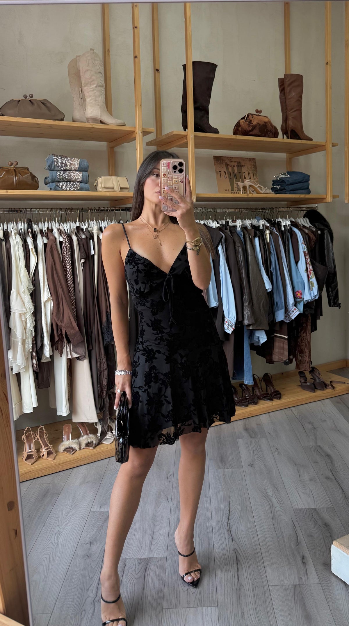 Mini Dress Velvet
