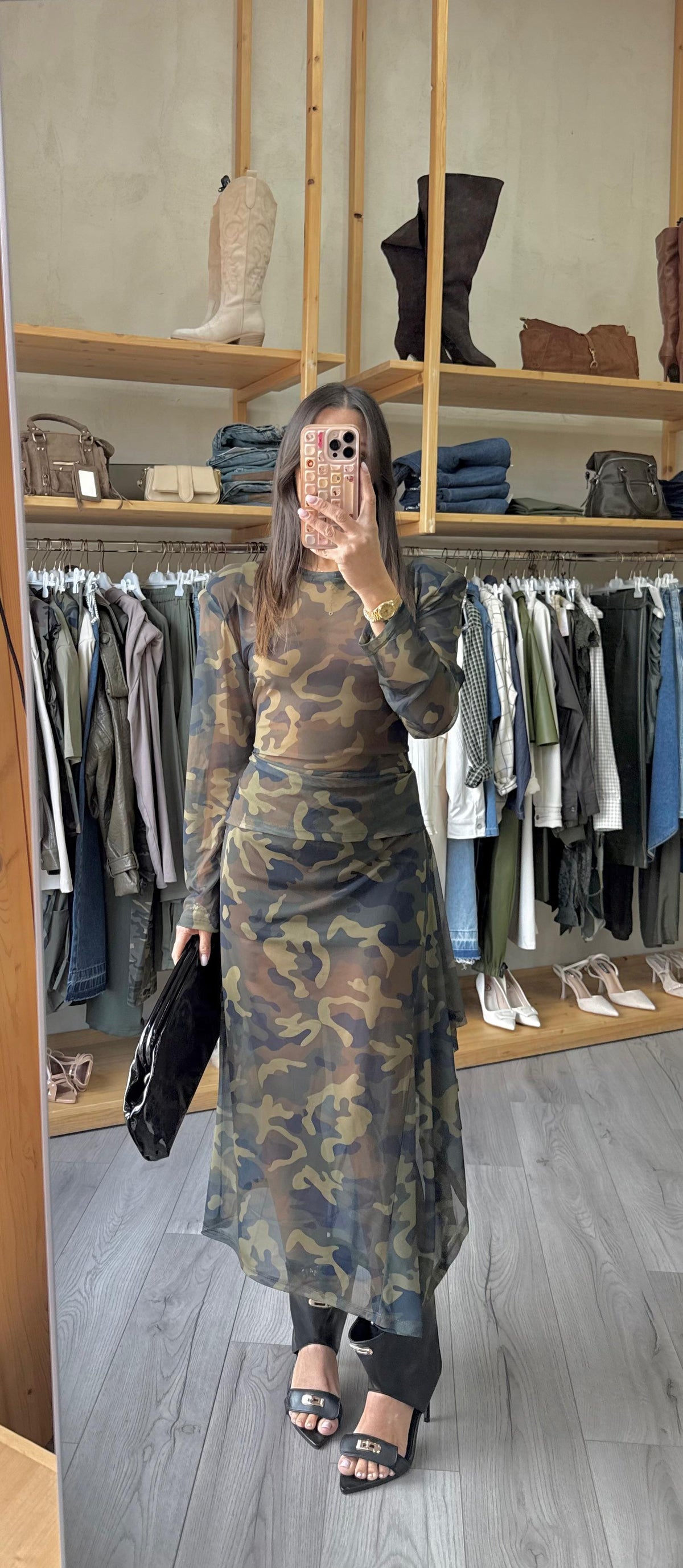Maglia Velour Militare Lumina