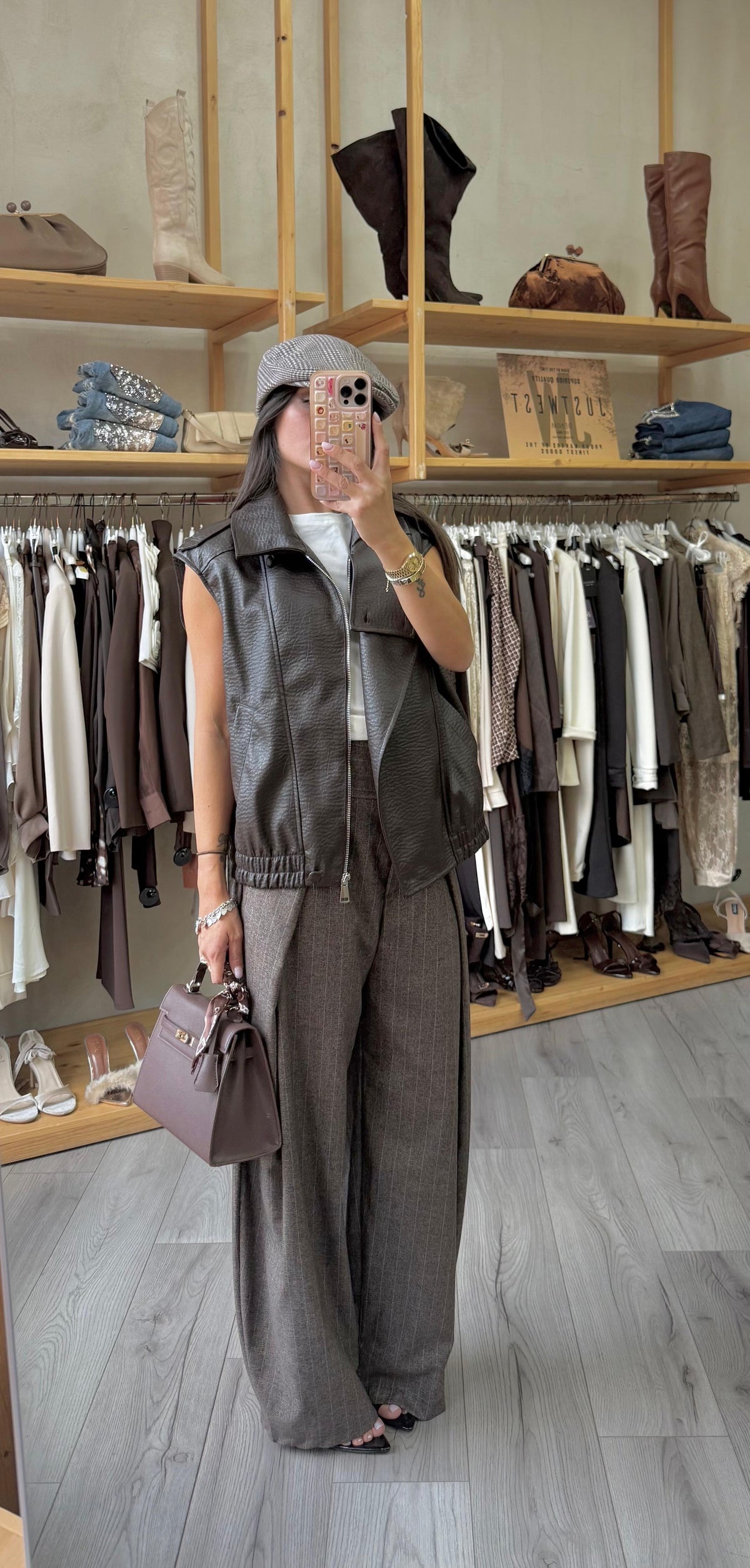 Giacca Gilet Brownie