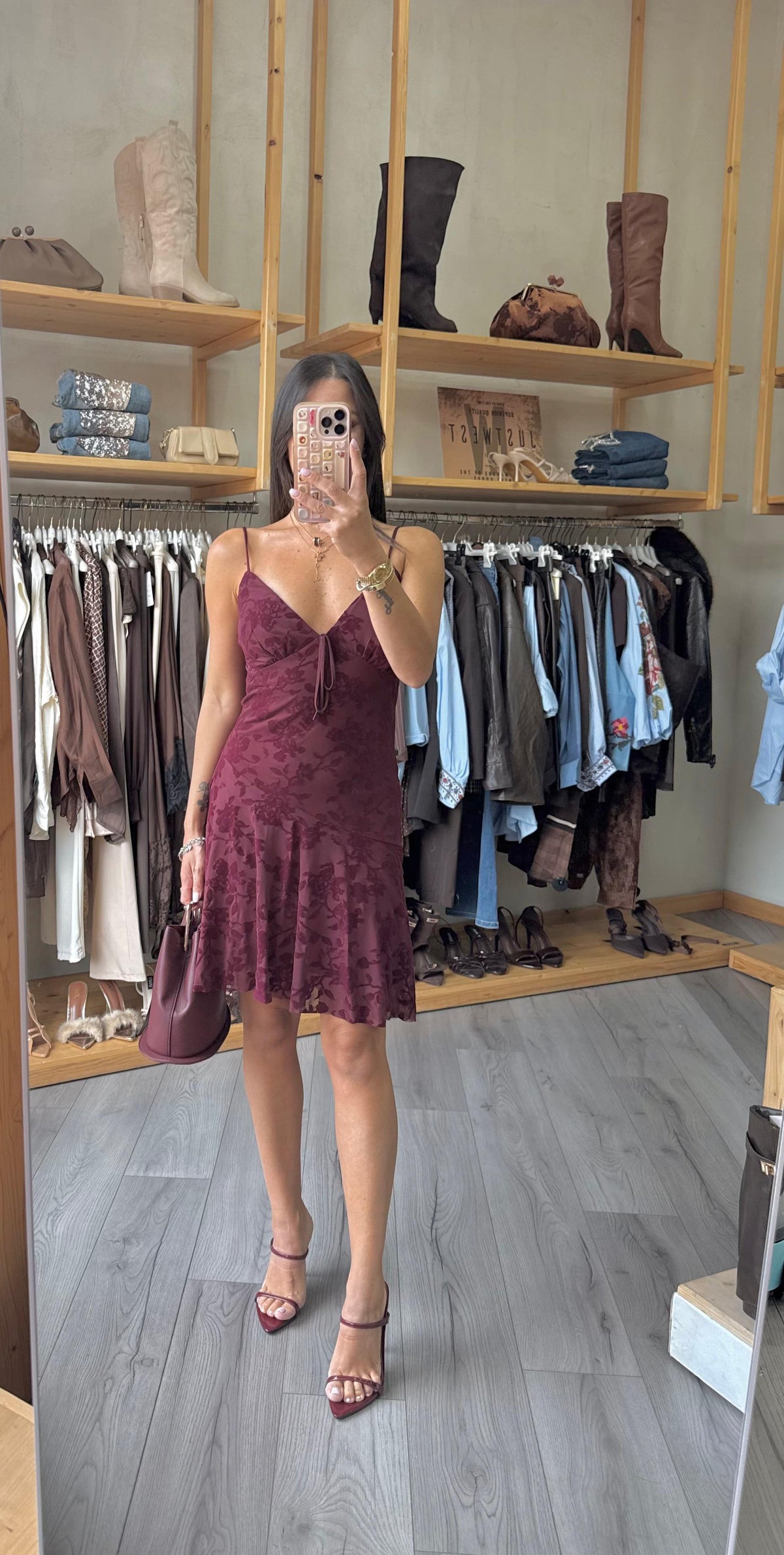 Mini Dress Velvet