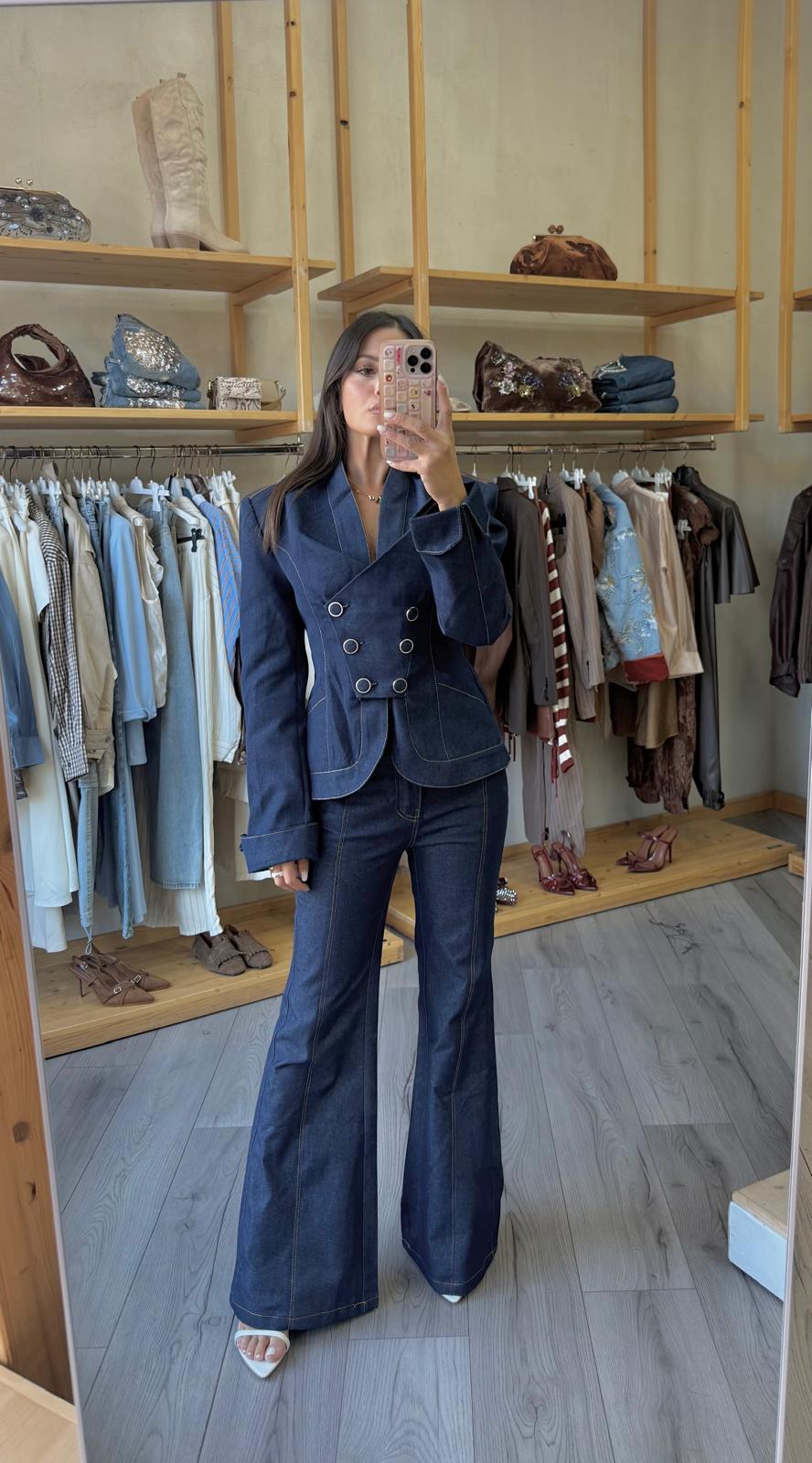 Giacca Denim Blue