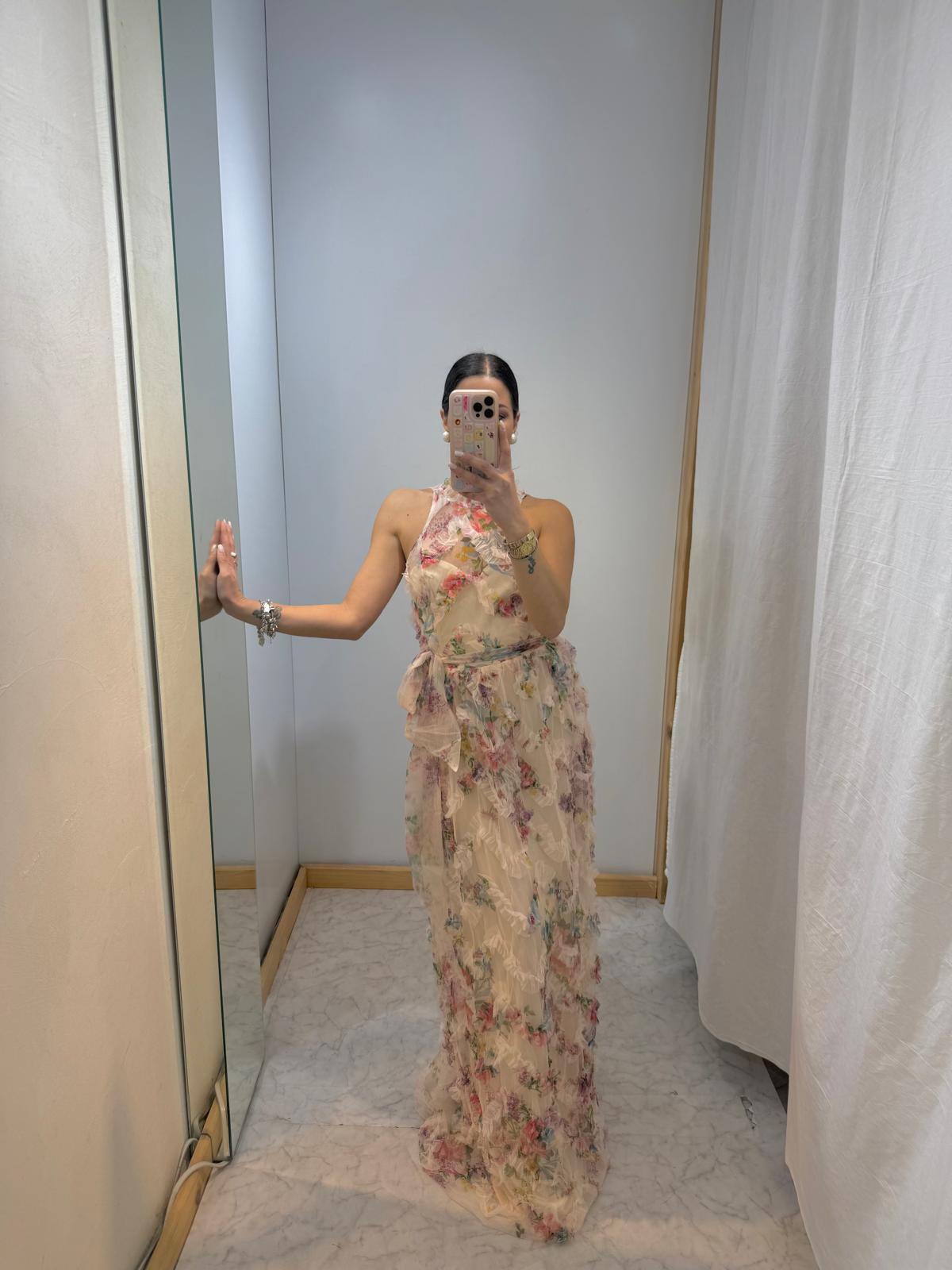 Dress Bridgerton scollo americana