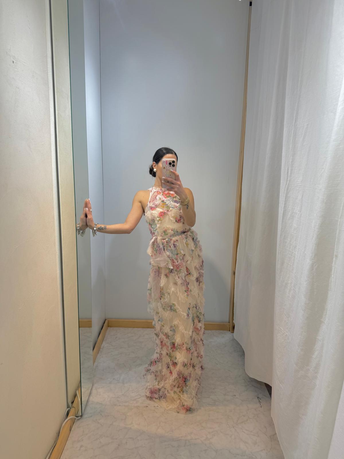 Dress Bridgerton scollo americana