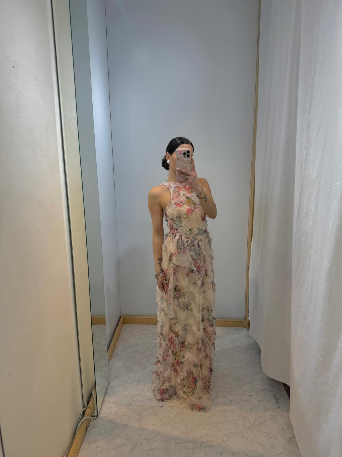 Dress Bridgerton scollo americana