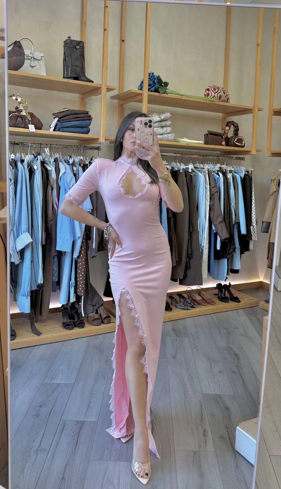Dress scollo goccia