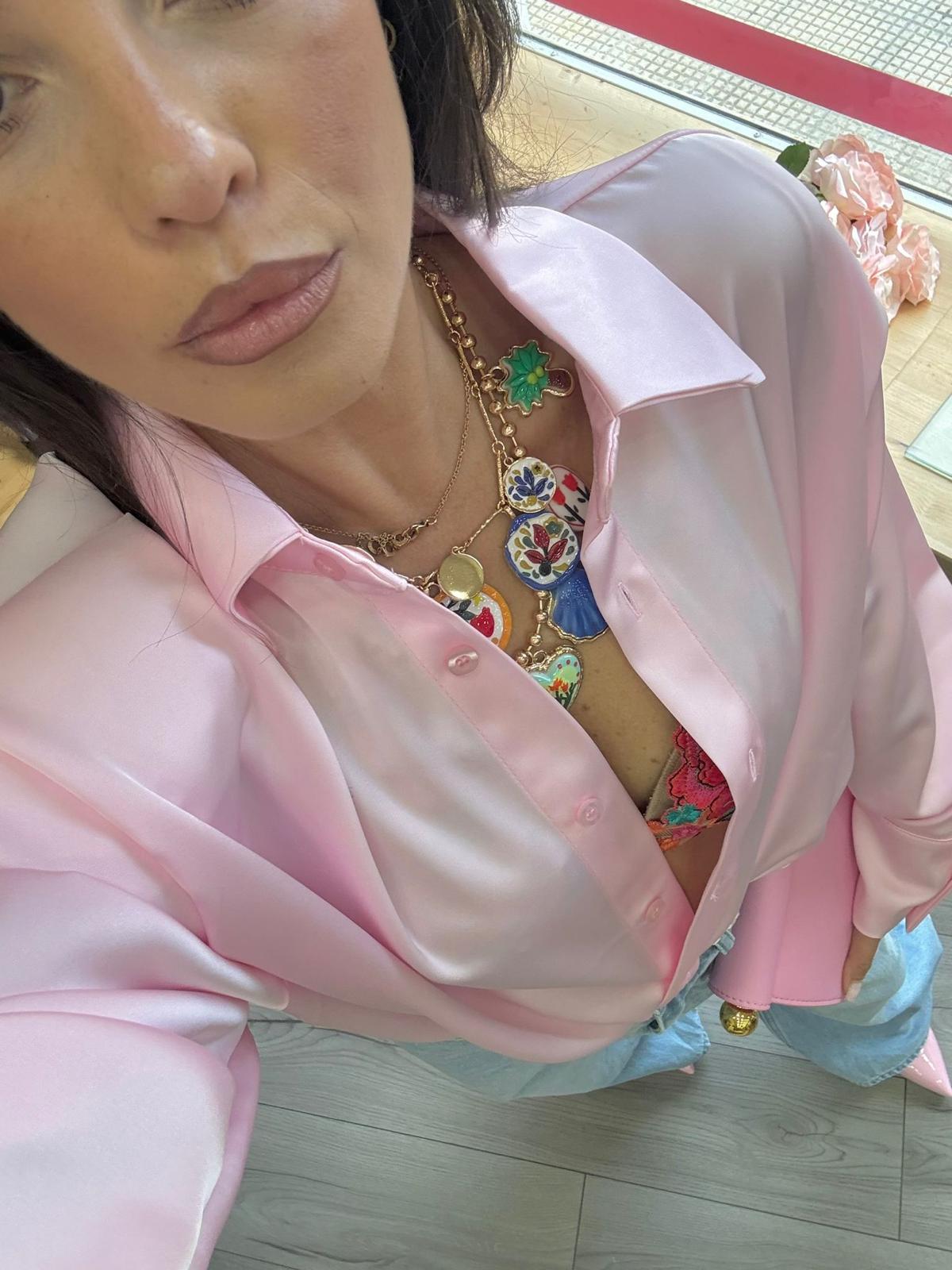 Camicia satin just west