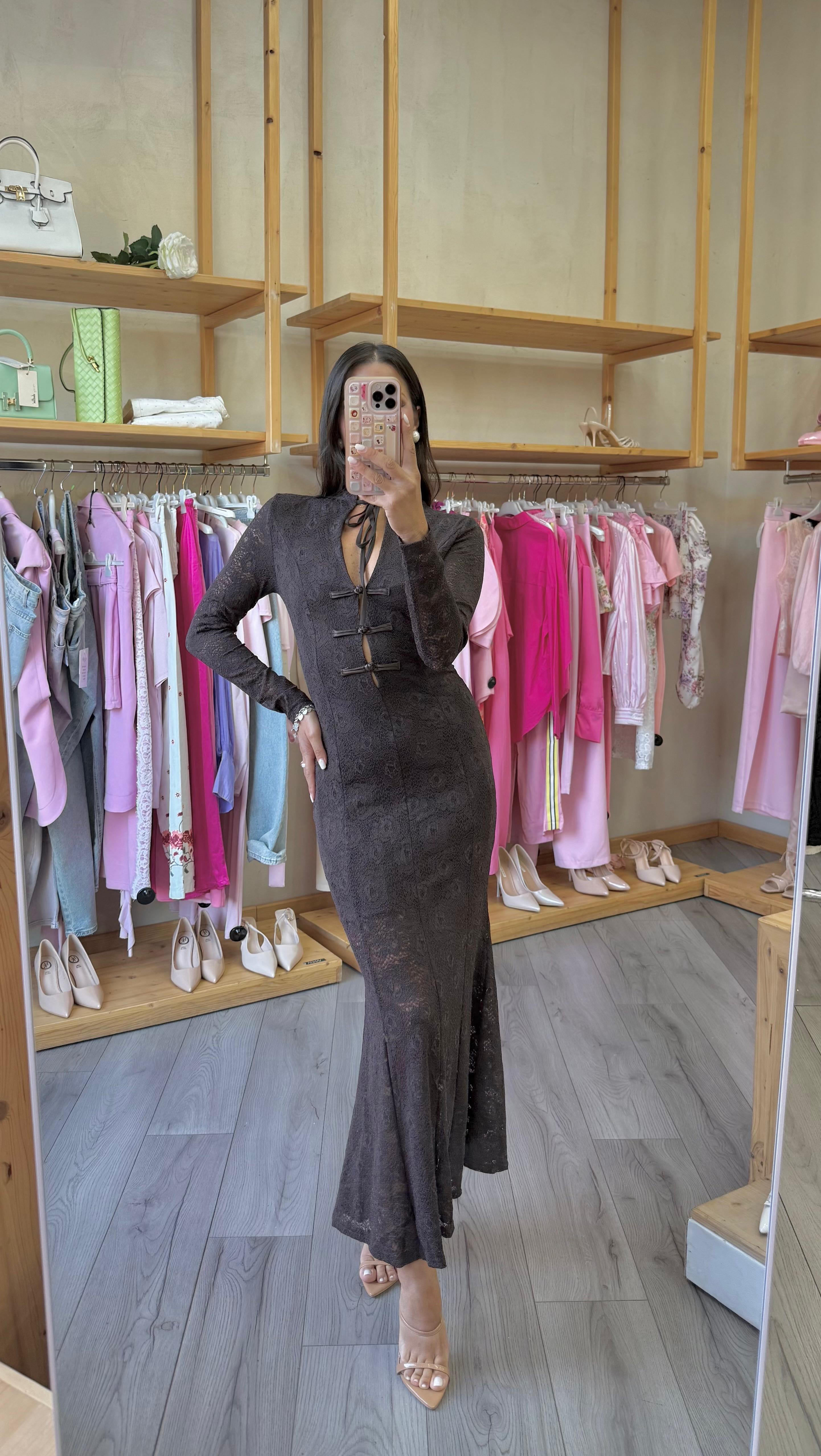 Dress Vanity Brown