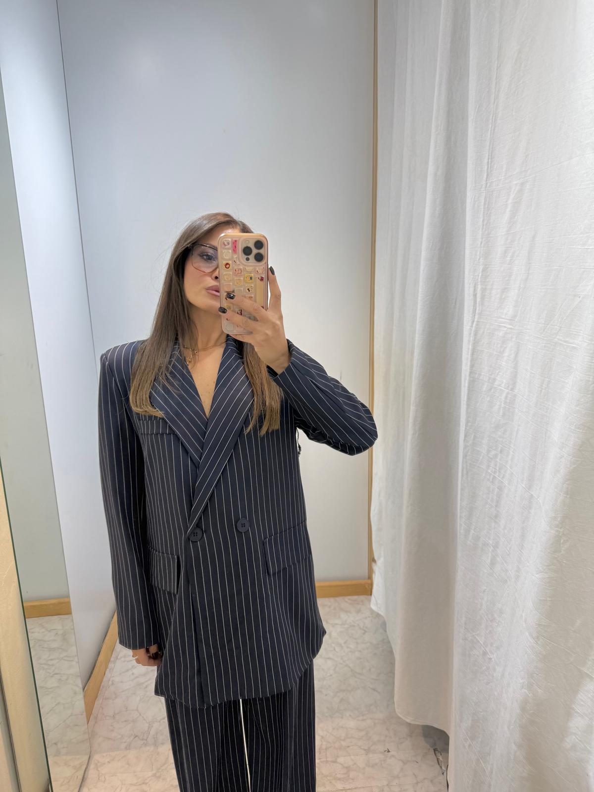 Giacca Pinstripe