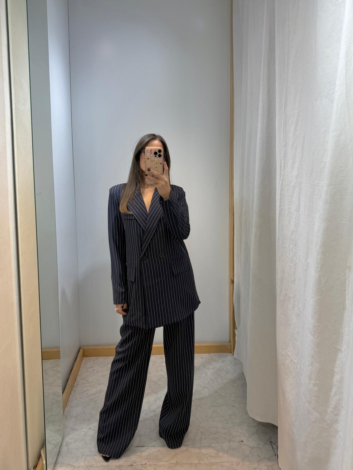 Giacca Pinstripe