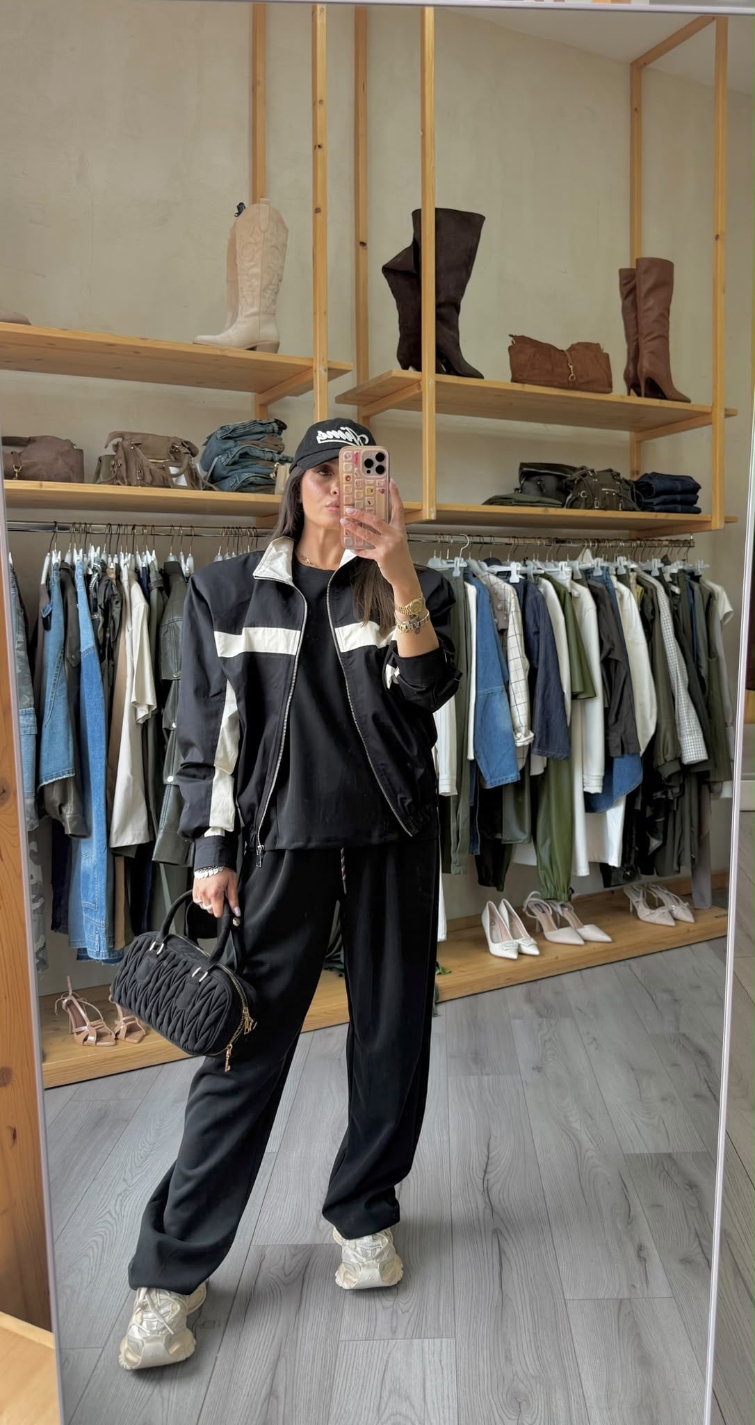 Giubbino Black Cross