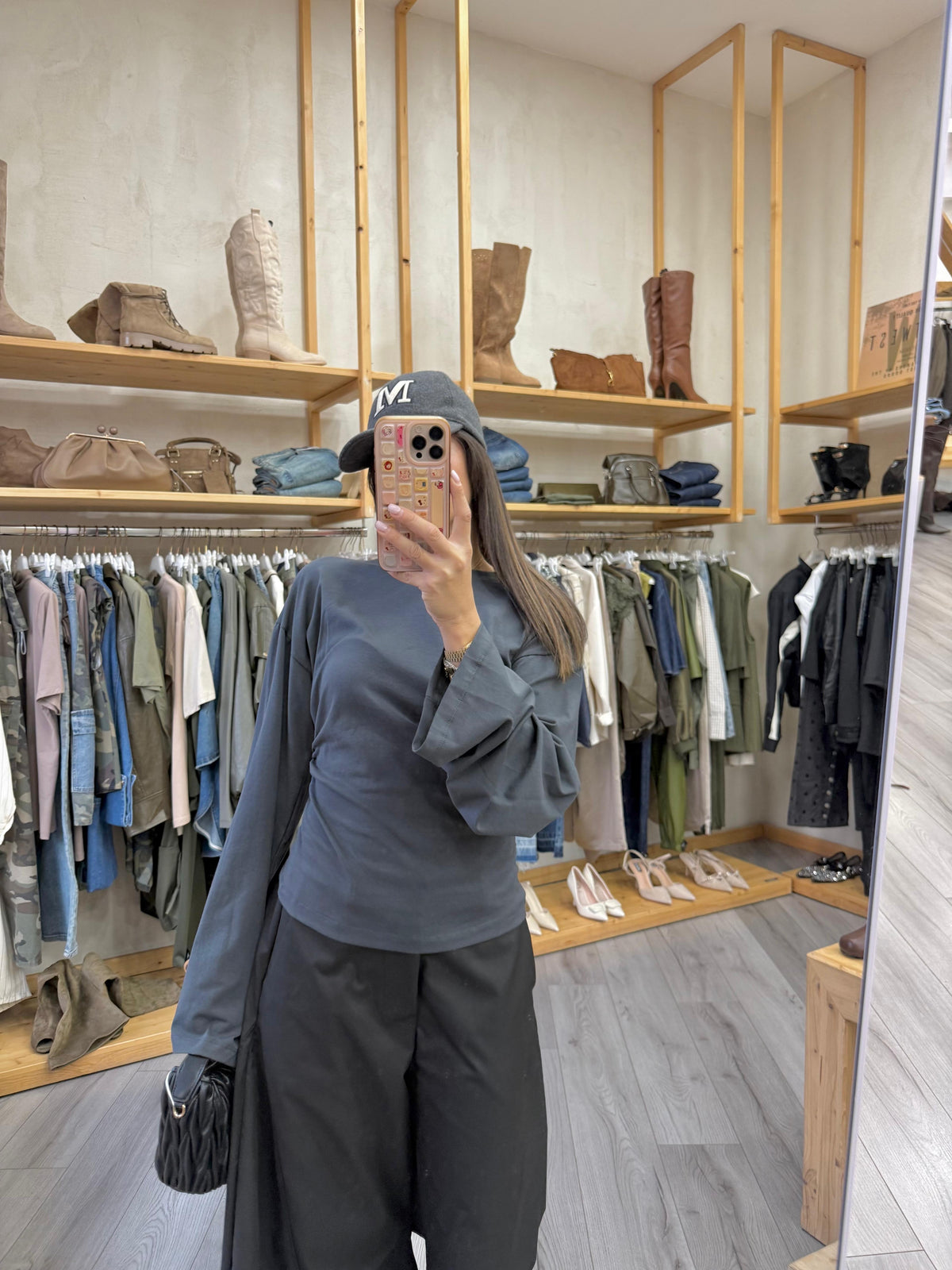 Maglia Long Sleeve Grey