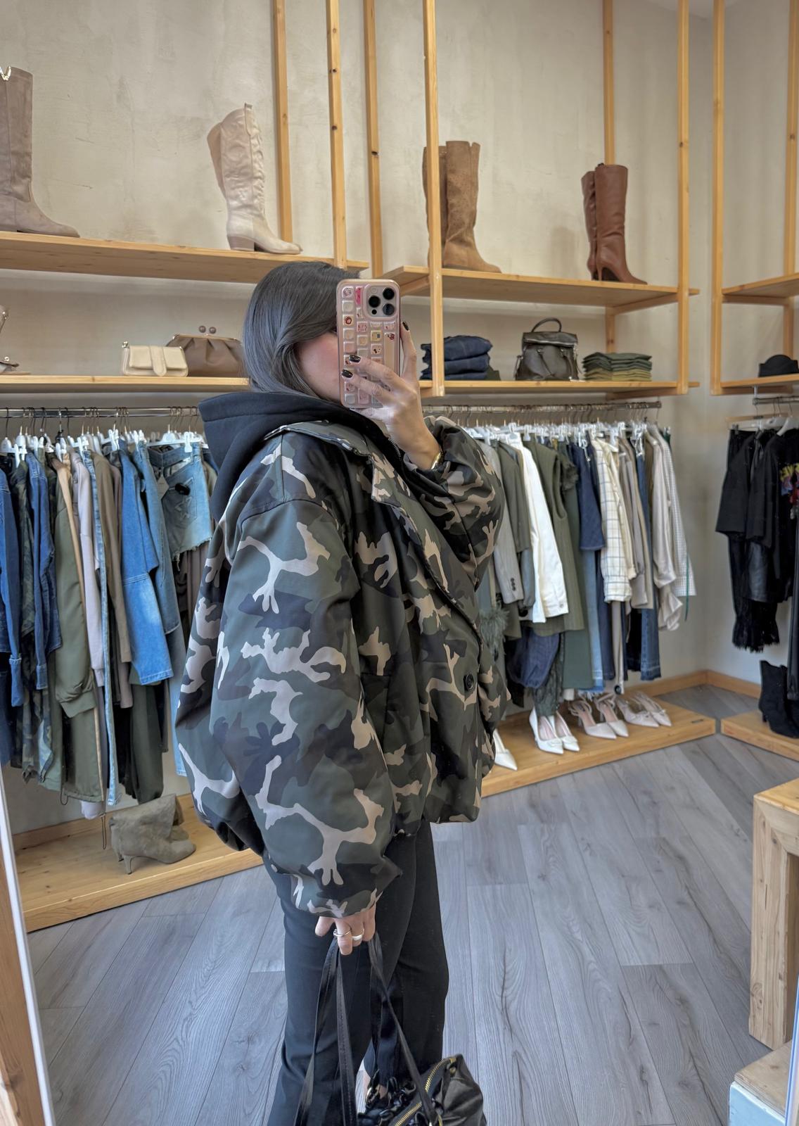 Maxi Giubbino Military