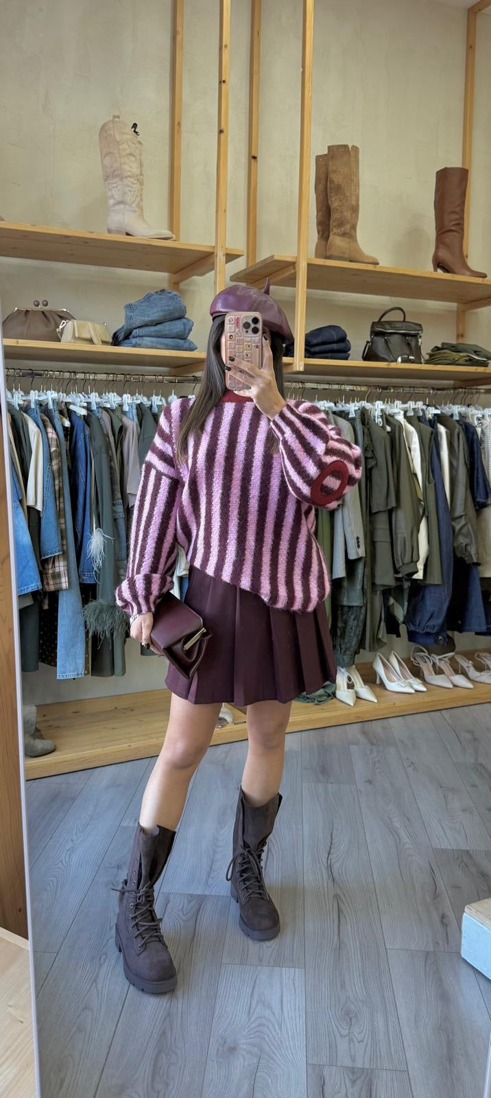 Pullover Pinky Stripe