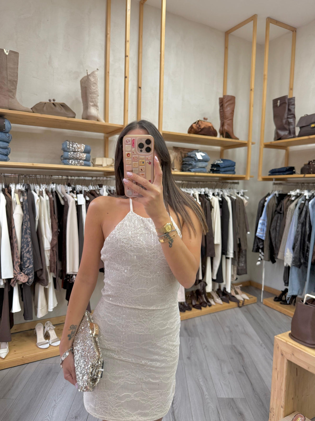Mini Dress Shine