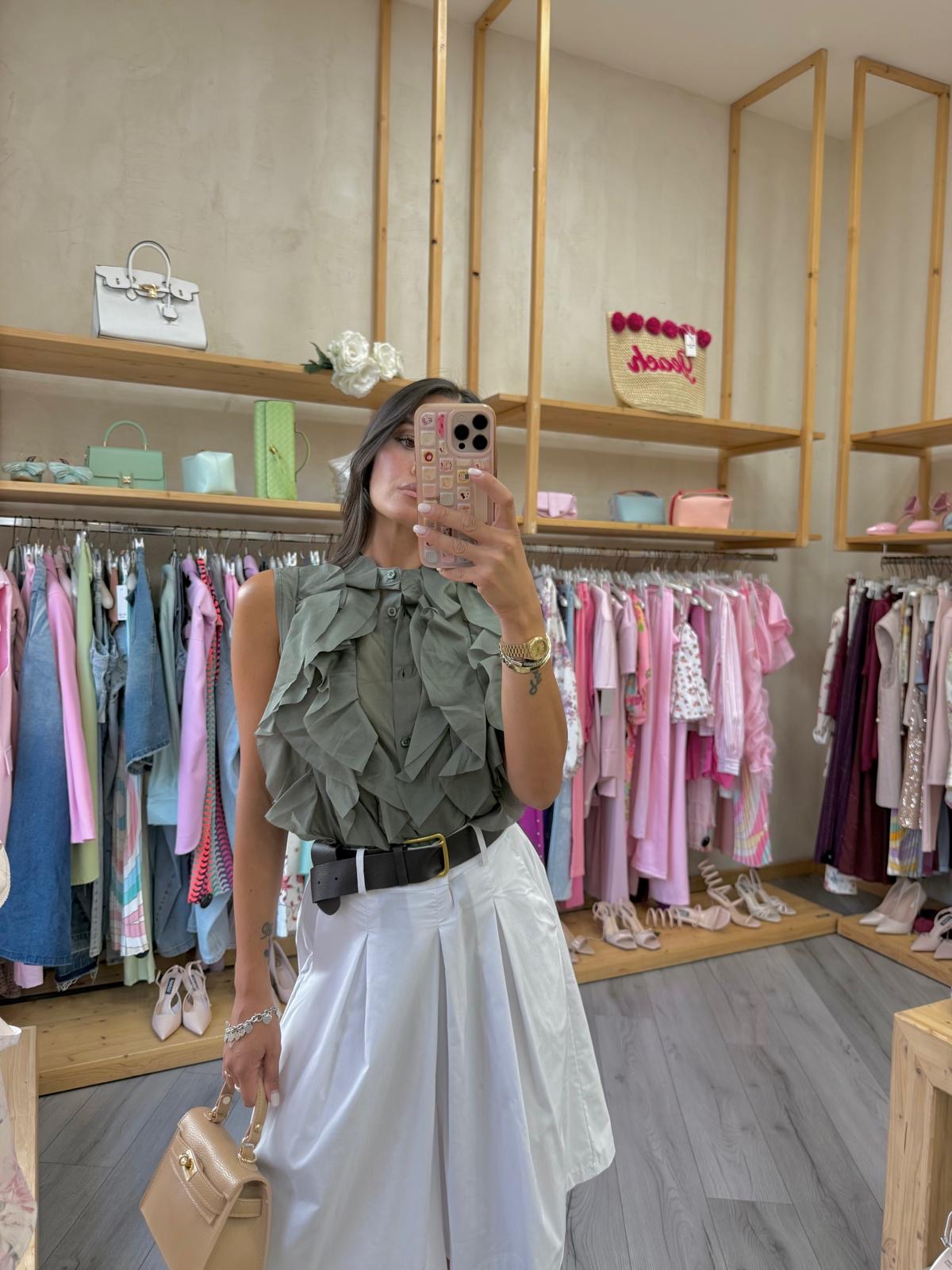 Camicia Volant
